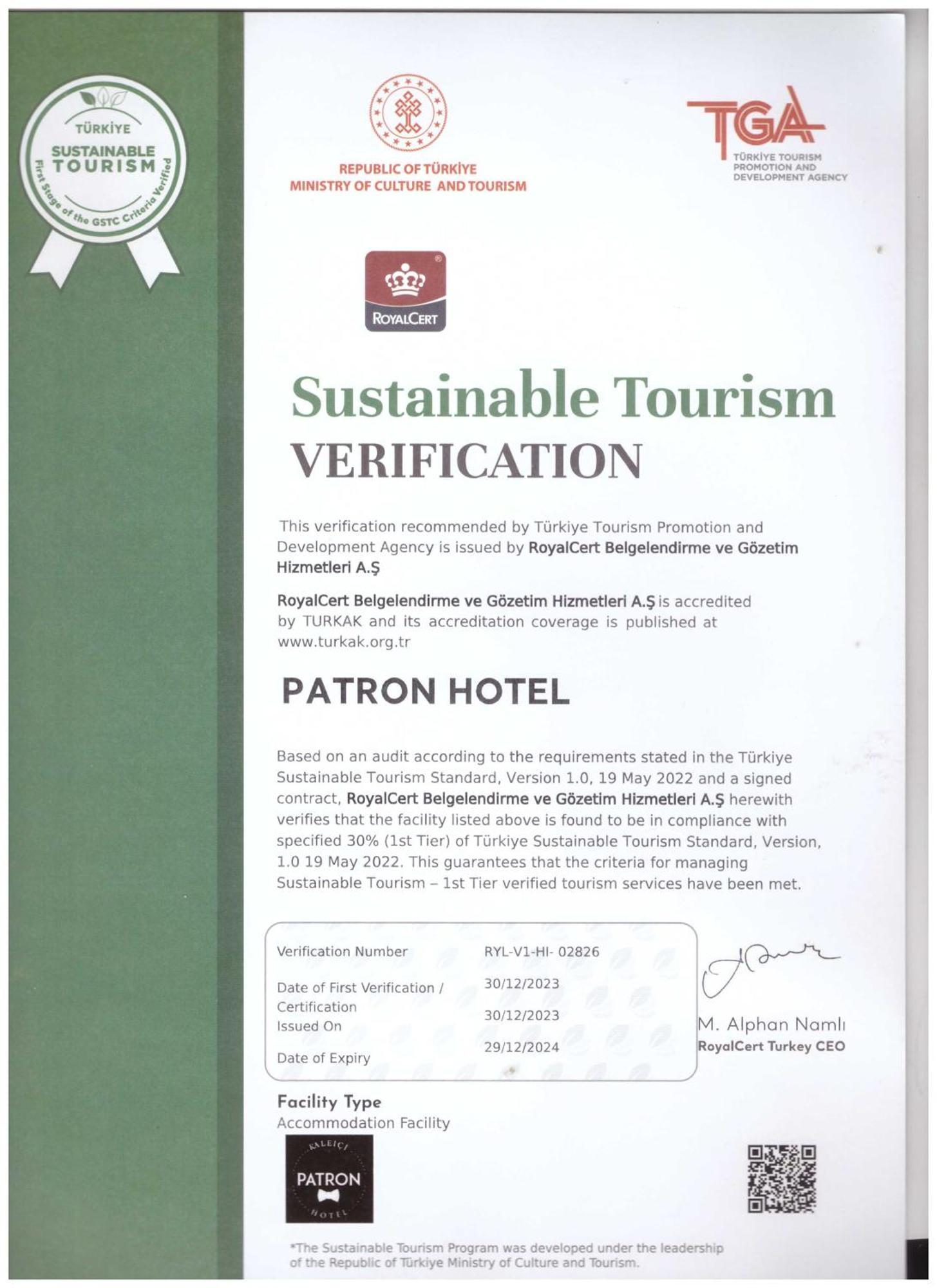 Patron Hotel Antalya Exterior photo